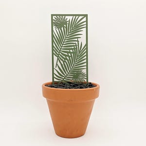 Leaf Plant Trellis Stake, Indoor Plant Support, Decorative Houseplant Trellis, Cute Plant Accessory, Plant Lover Gift, Garden Décor,