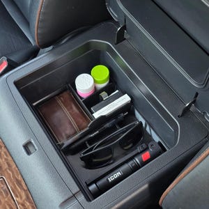 Custom Console Organizer for Nissan Armada, Infiniti QX80, 3D Printed Storage Insert