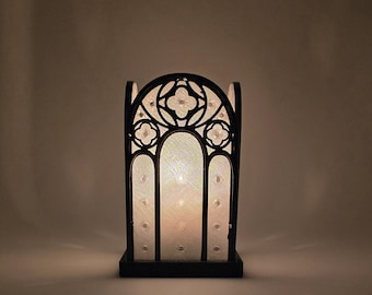 Goth Candle Holder, Votive Candle Holder, Goth decor, Gothic Art, Centerpiece, Candle Holder, Tea Light Holder, Spooky, Witchy, Gift
