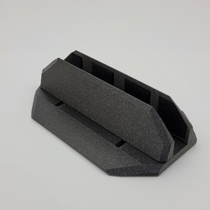 Adjustable Vertical Laptop Stand | 3D Printed PLA Dock Holder | Space-Saving Laptop Organizer for Cooling with Felt Liner image 5
