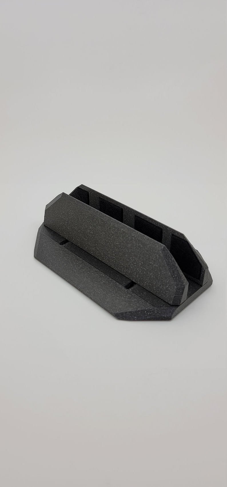 Adjustable Vertical Laptop Stand | 3D Printed PLA Dock Holder | Space-Saving Laptop Organizer for Cooling with Felt Liner image 5