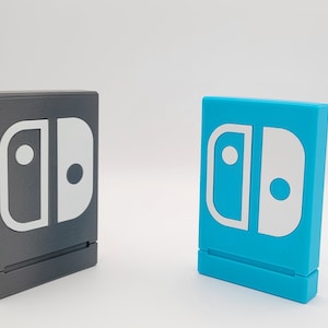 3D Printed Nintendo Switch Game Holder, Switch Accessories, Game Case for Travel, Organizer, Compact and Sturdy Display image 3
