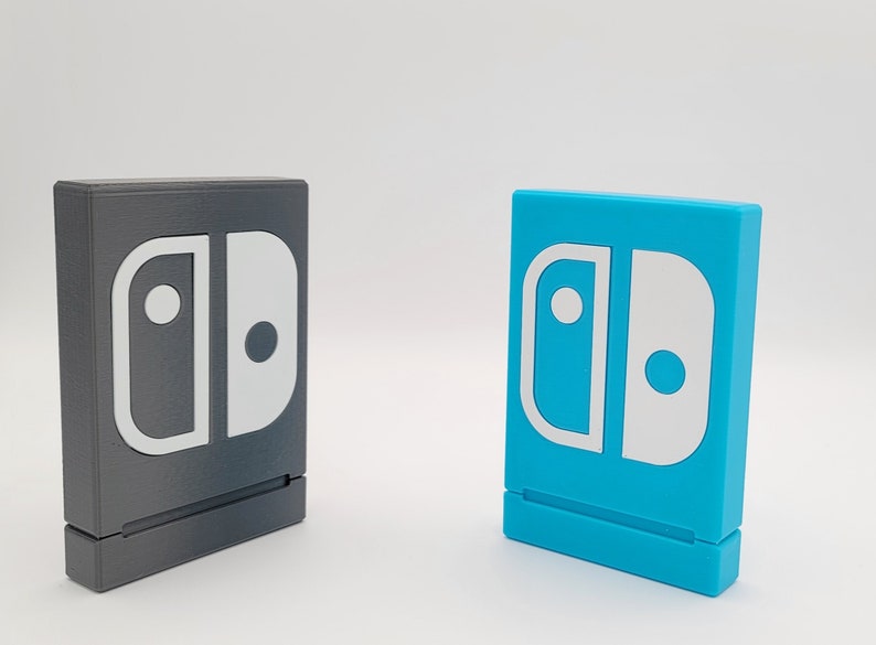 3D Printed Nintendo Switch Game Holder, Switch Accessories, Game Case for Travel, Organizer, Compact and Sturdy Display image 3