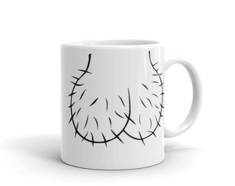 Broma divertida taza de café sucio