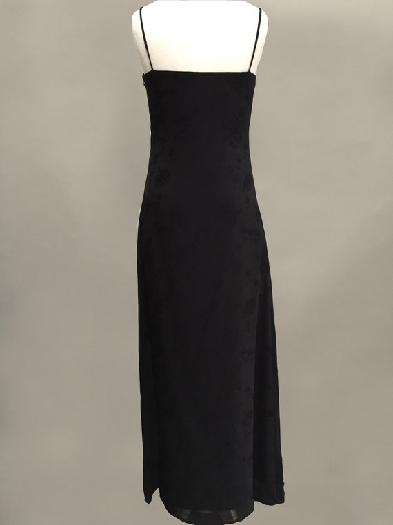 black pattern bridesmaid dress Six Stories Women's Slash Neck Draped Bridesmaid Dress