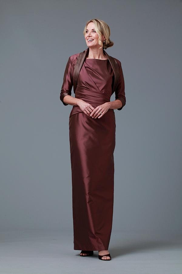 silk brown prom dress Simple A-Line Satin Long Dress, Brown Long Formal – shopluu Spring dresses Size:Size 18 Discover your dream look Brown Sculpted Stripe Maxi