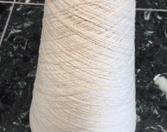 10/2 Cotton Yarn 1.25 lb. Cones Natural Ivory