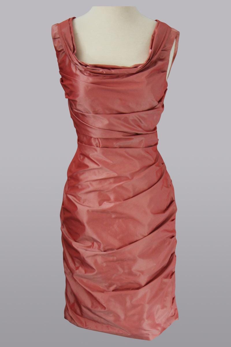 slim fit dress slacks Blossom Drift Fishtail Gown