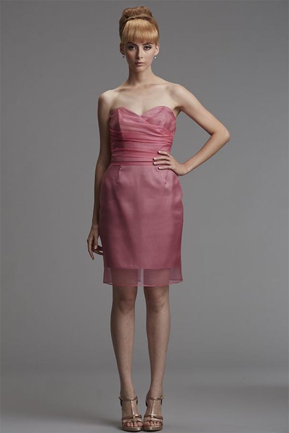 dark pink party dress Hot Pink Long Prom Dress with Beaded Lace Applique Fuchsia / 6