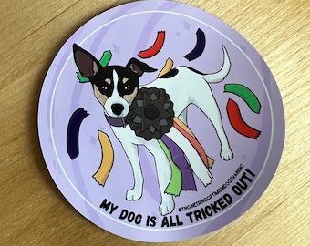 Trick Dog Magnet