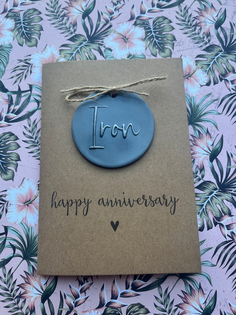 Iron Anniversary Gifts