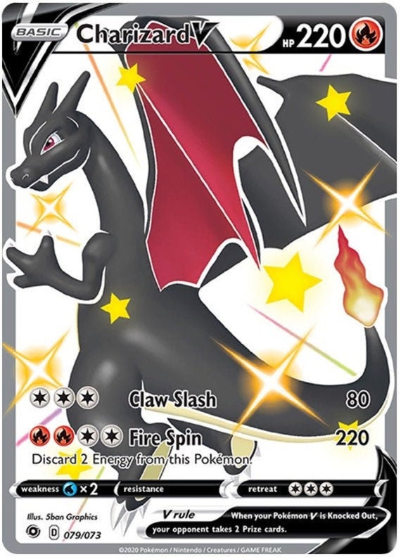 Charizard Gx Ex Pokemon Custom Card V Vmax Dynamax Dracaufeu Etsy