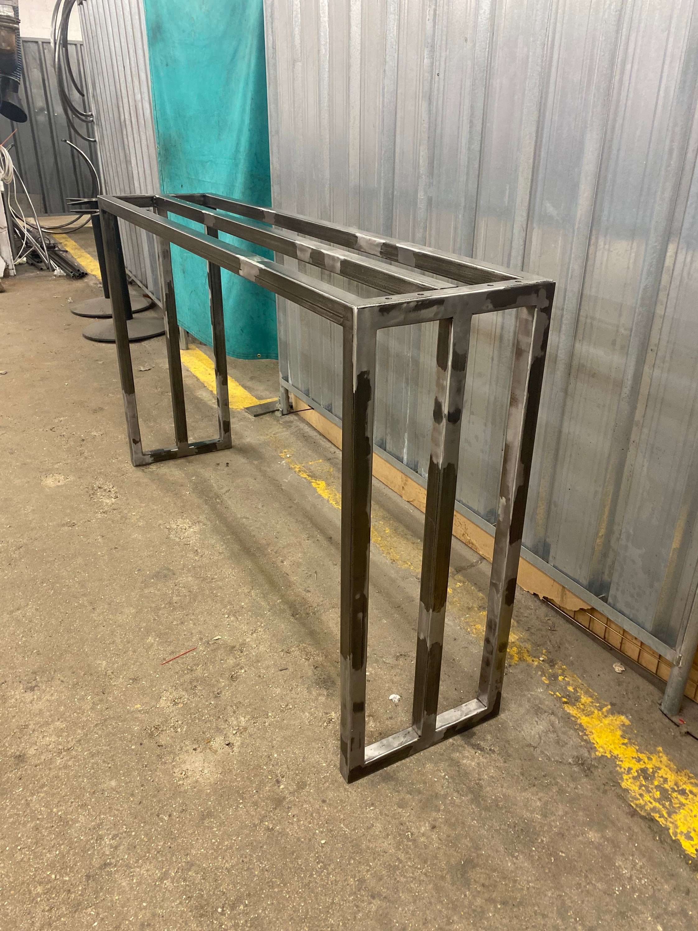 Long Steel Breakfast Bar Frame Etsy
