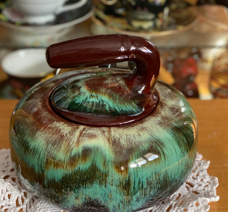 Vintage CCC CANADIAN ceramics curling stone cookie jar Etsy