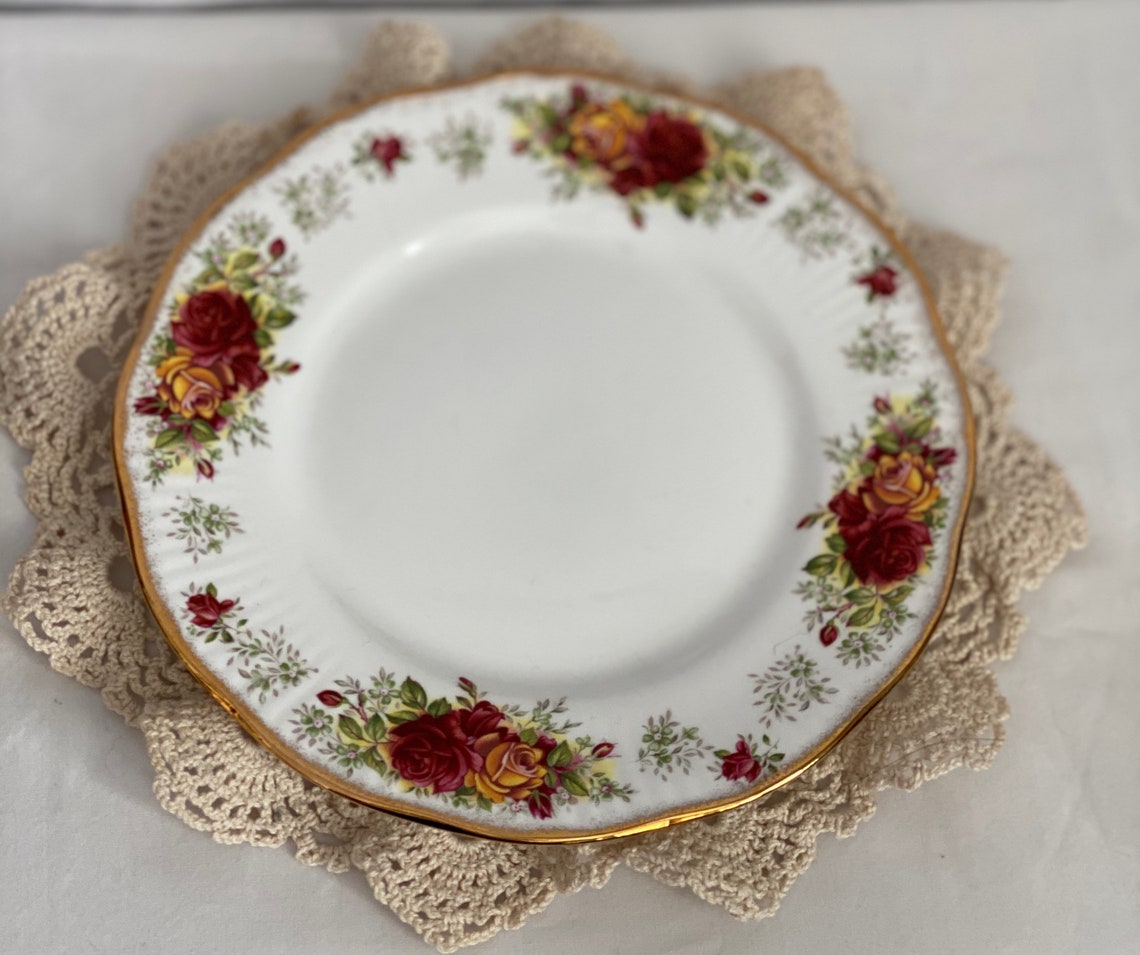 Vtg Rosina Queen's Fine Bone China Made in England Cabbage Etsy
