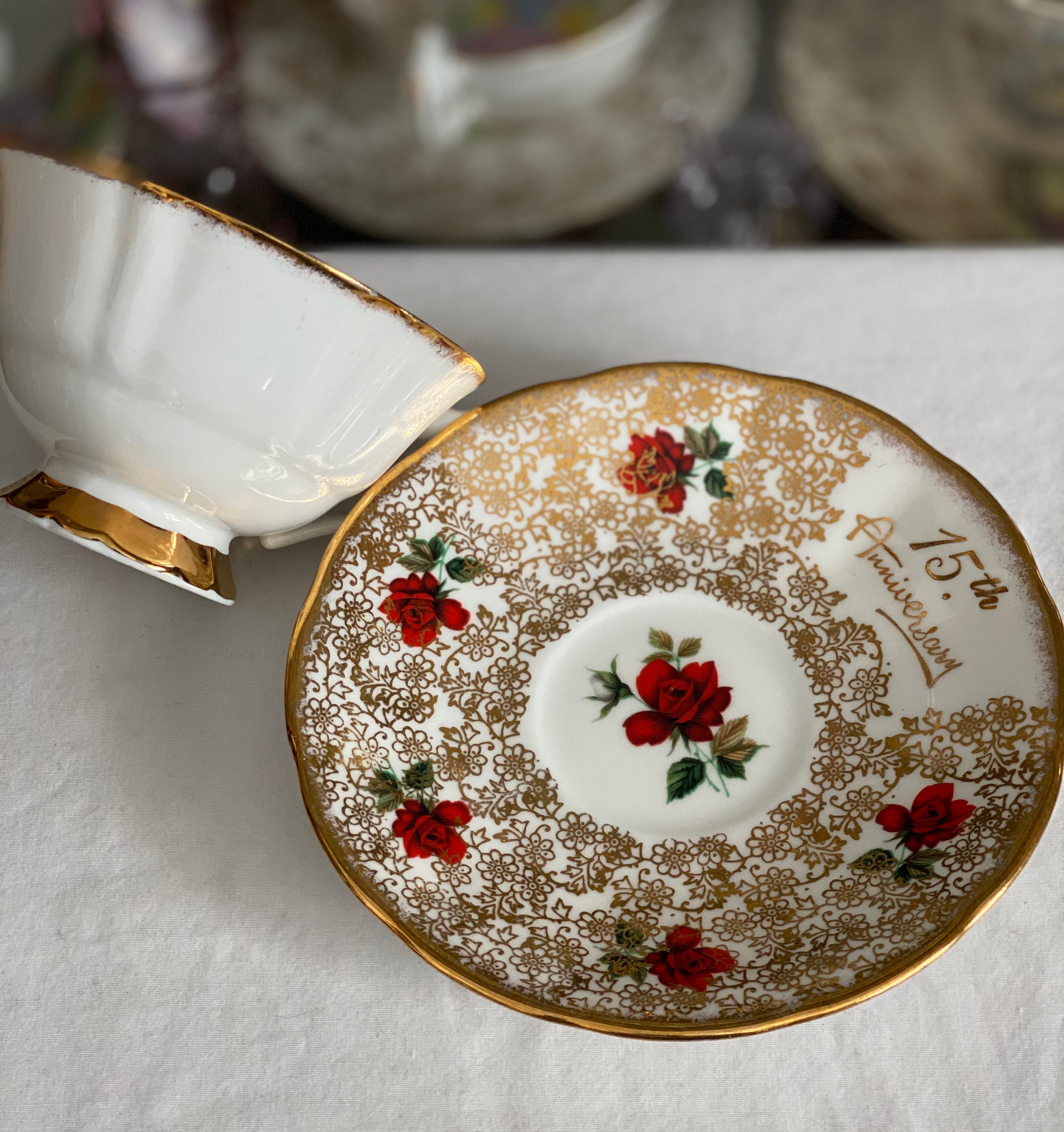 Vtg Elizabethan Fine Bone China Made in England 15 th Etsy