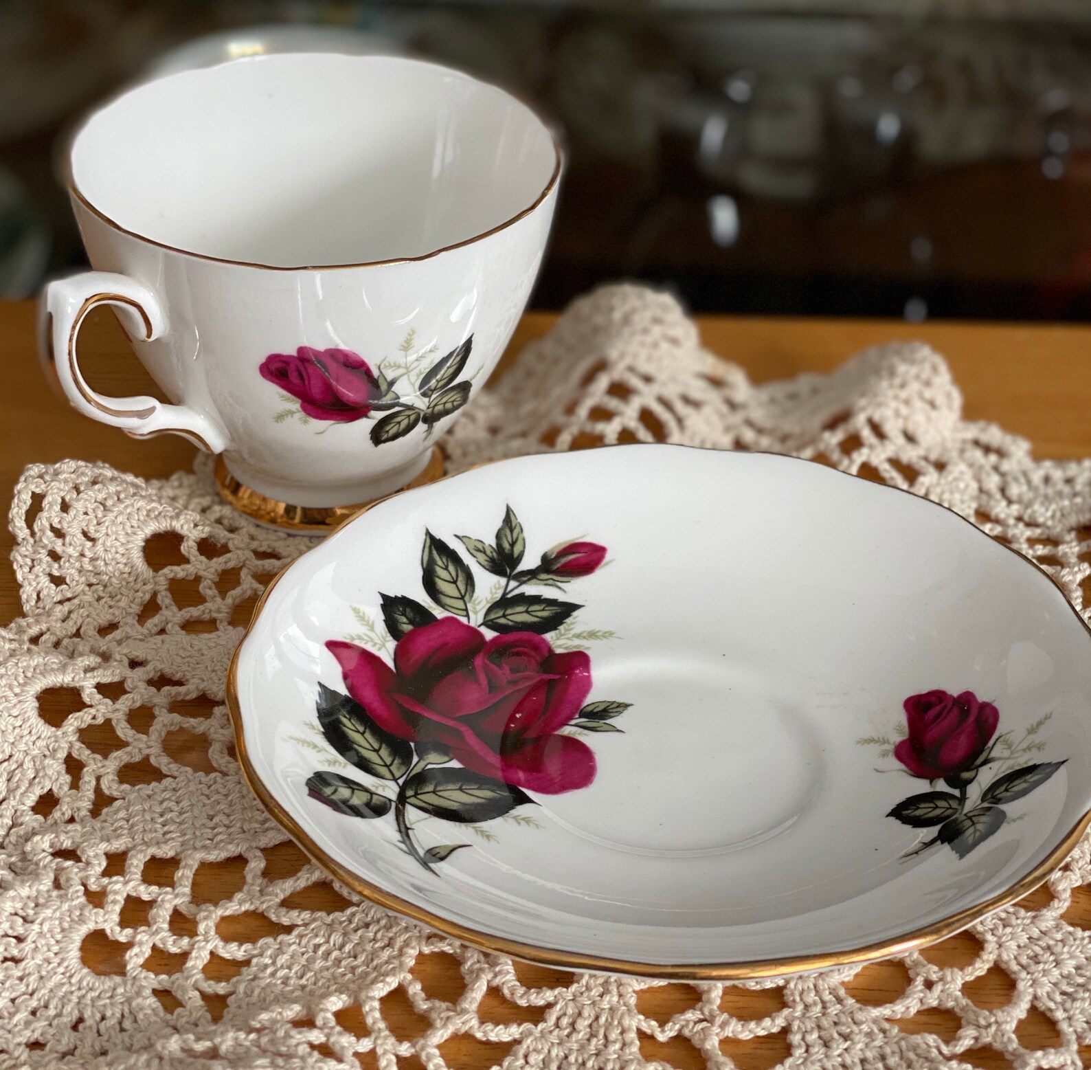 Colclough Bone China Made in England tea cup and saucer Etsy