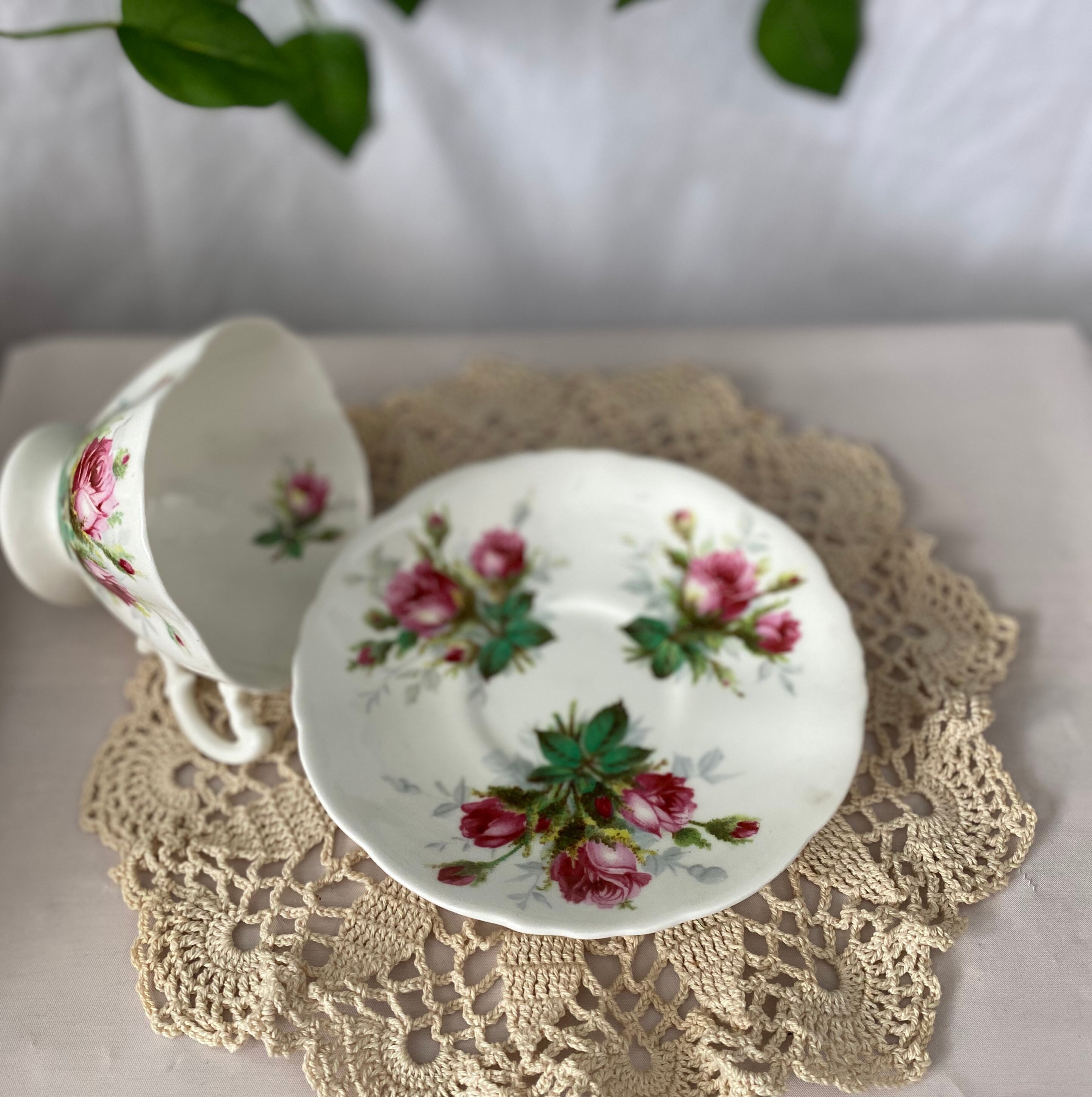 Hammersley Bone China made in England Roses pattern tea cup Etsy