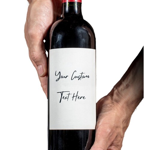 Custom Wine Labels Personalized Birthday Gift Etsy