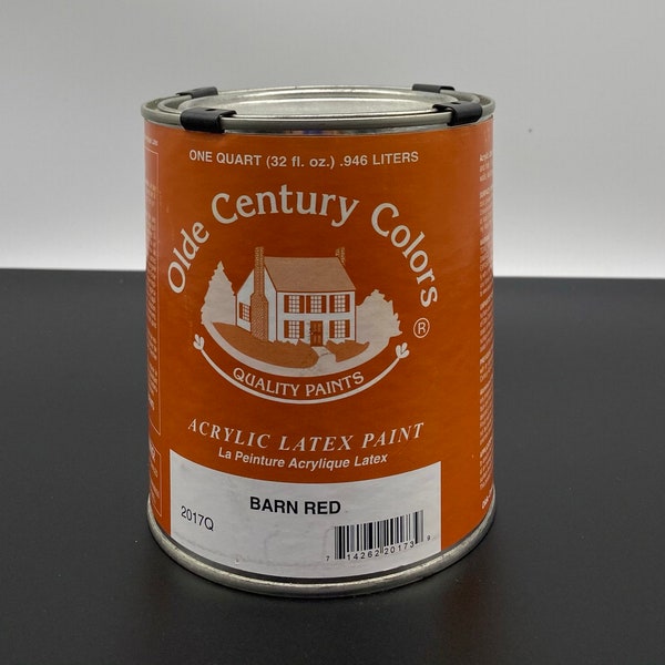 Olde Century Acrylic Latex Paint | Barn Red