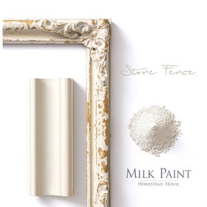 Homestead House Milk Paint Stone Fence 230g