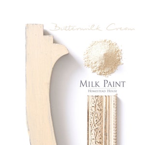 Homestead House Milk Paint Buttermilk Cream 230g