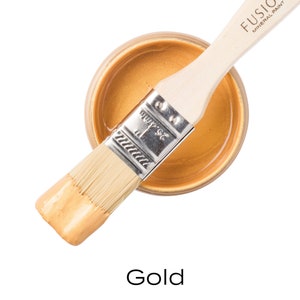 Fusion Mineral Paint Metallic Gold 8.45oz