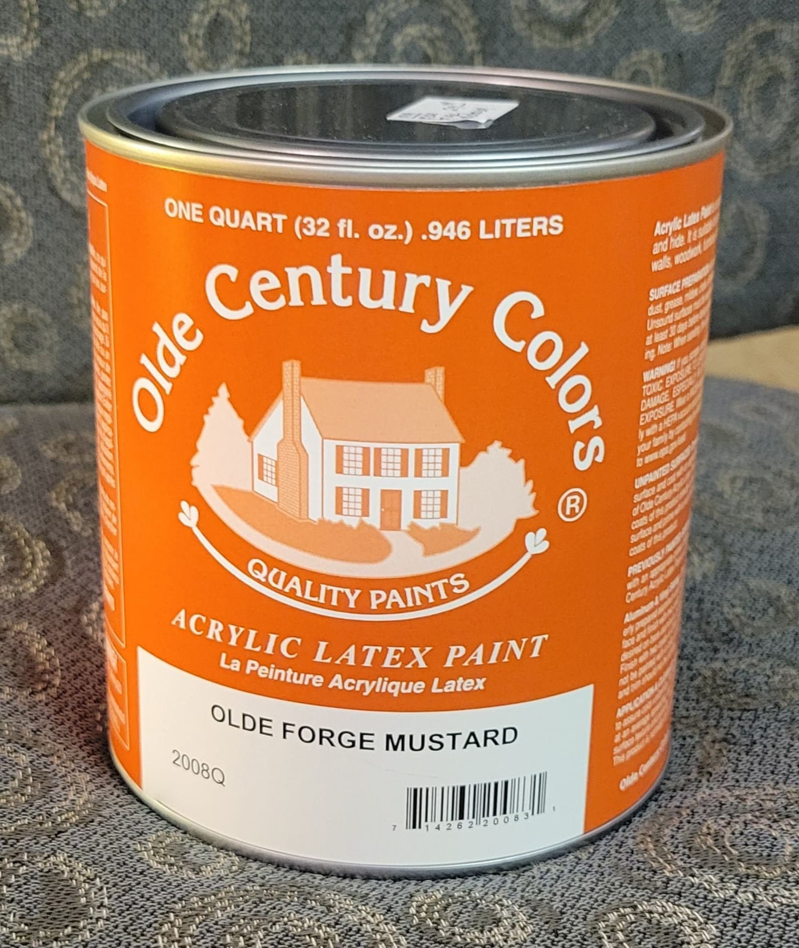 Olde Century Acrylic Latex Paint Olde Mustard Etsy