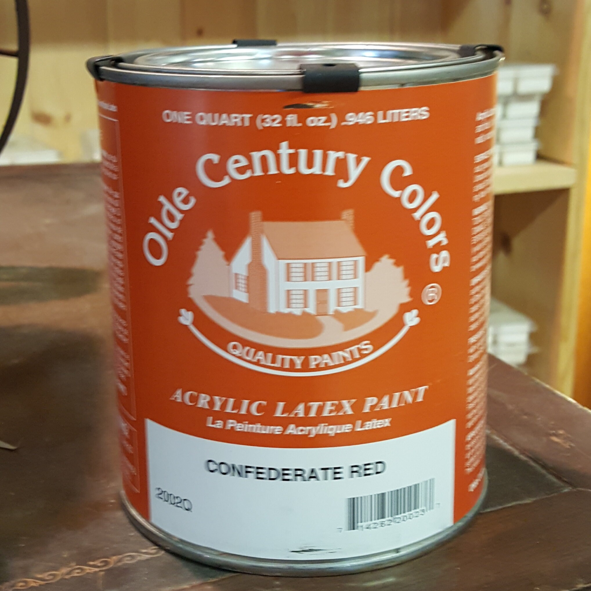 Olde Century Acrylic Latex Paint Confederate Red Etsy