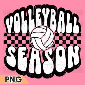 Checkered Volleyball PNG, Volleyball Season PNG, Retro Volleyball Shirt Design, Volleyball Mom png, Volleyball Team Shirt Digital Download