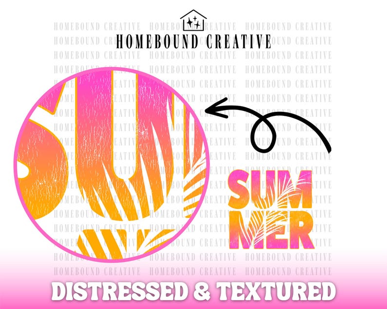 Neon Summer PNG: Sun Palm Trees Summertime Shirt Design (Digital Download) image 3