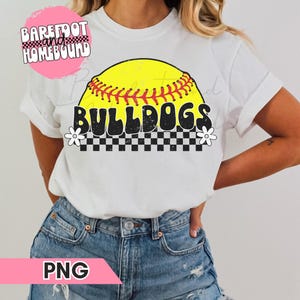 Softball PNG - Softball PNG - Retro Shirt Design (Digitaler Download)