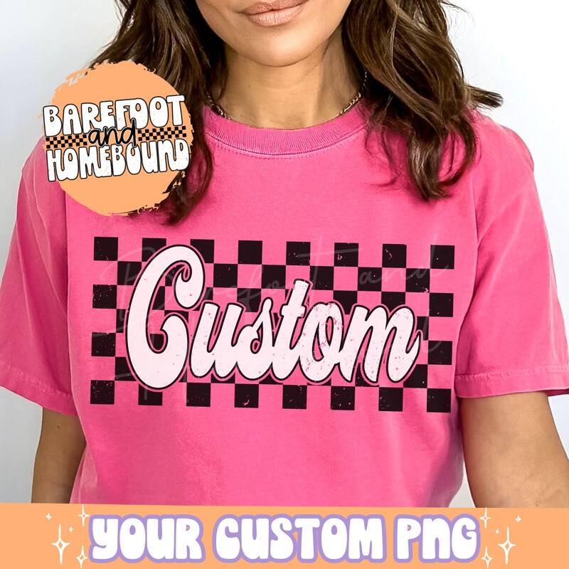 Checkered Print - Etsy