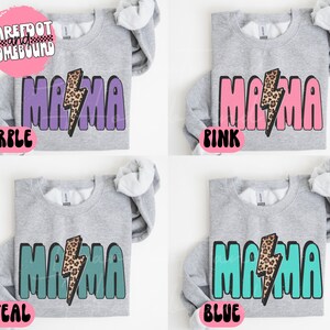Mama PNG Bundle: Beunruhigt Mama Shirt Design (Digitaler Download)
