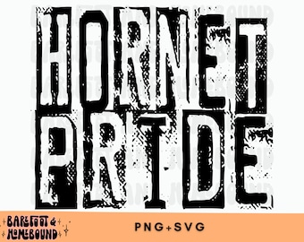 Hornets SVG, Hornet Pride SVG, Hornets Mascot SVG, Grunge Hornets svg, Football Mom svg, School Team Svg, Hornet Football svg