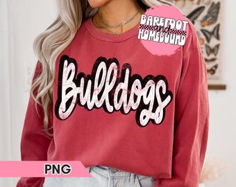Bulldogs Png, Trendy Bulldog Mascot PNG, Bulldogs Mama Shirt Design, Bulldogs Fan, Bulldogs Mascot Digital, Trendy Team Shirt Design Women