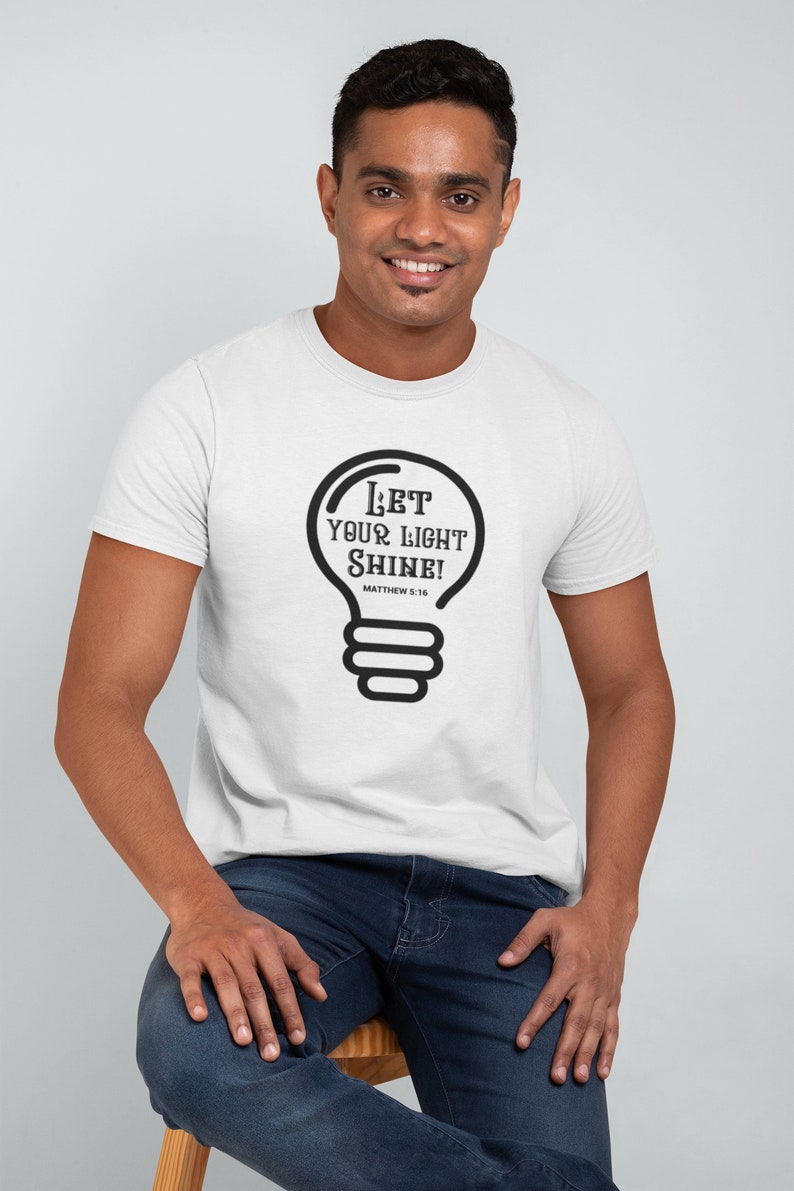 Let Your Light Shine Svg, Light Shine Jesus Shirt Svg, Light Shine ...