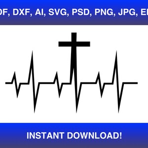 Cross Pulse Svg, Cross Pulse Shirt Svg, Cross Pulse Vector Svg, Christian Svg, Christian Shirt Svg, Mens Ministry Svg