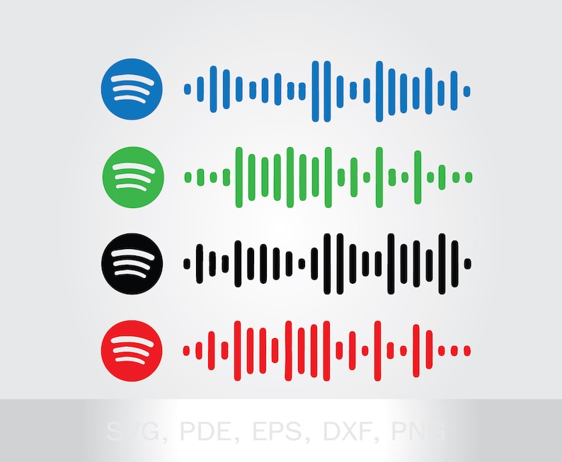 Spotify Code svg Scannable Spotify SVG Spotify Song Clipart Spotify ...