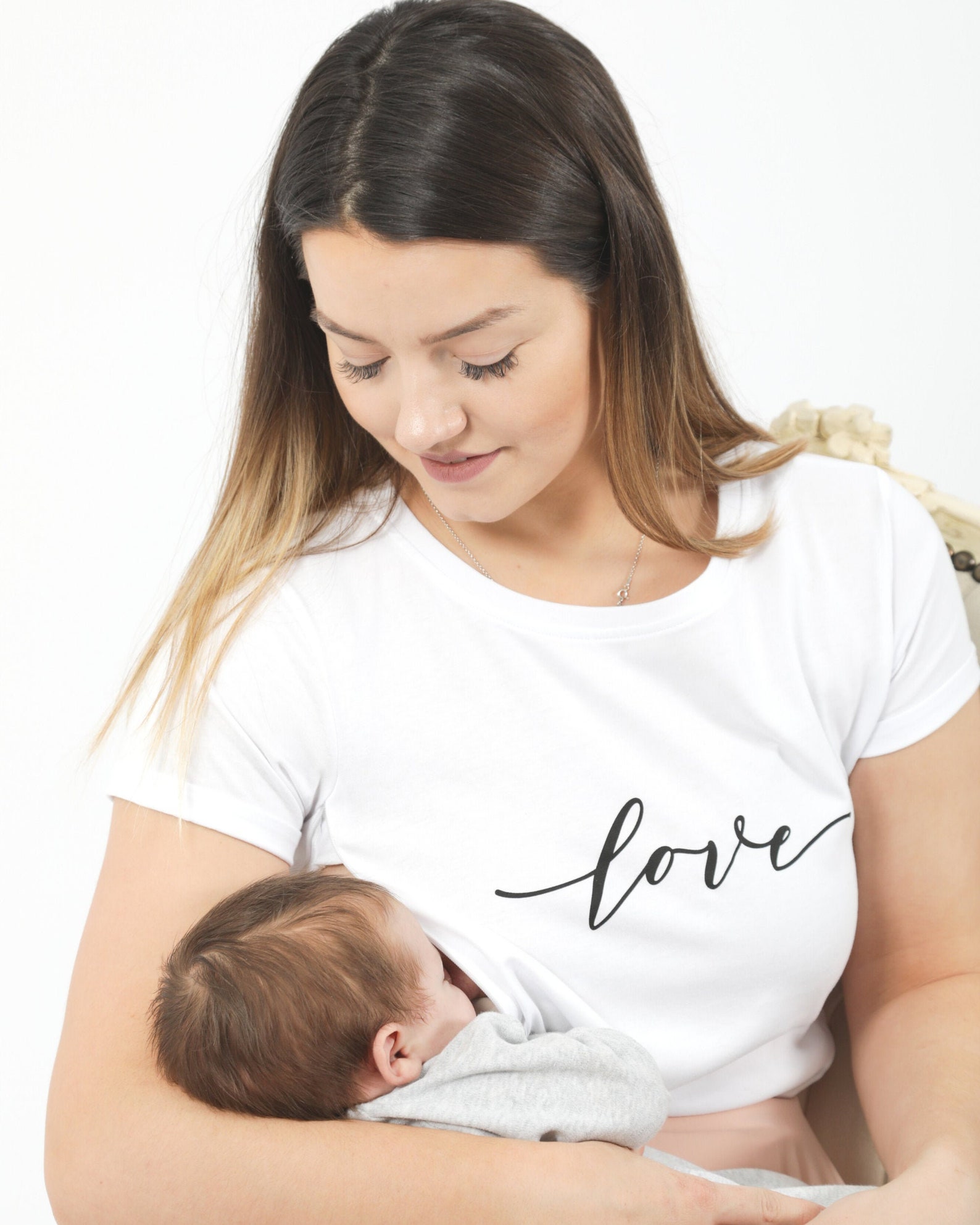 Milky Tee® Breastfeeding Tshirt With Hidden Zips. 100 Cotton Etsy UK