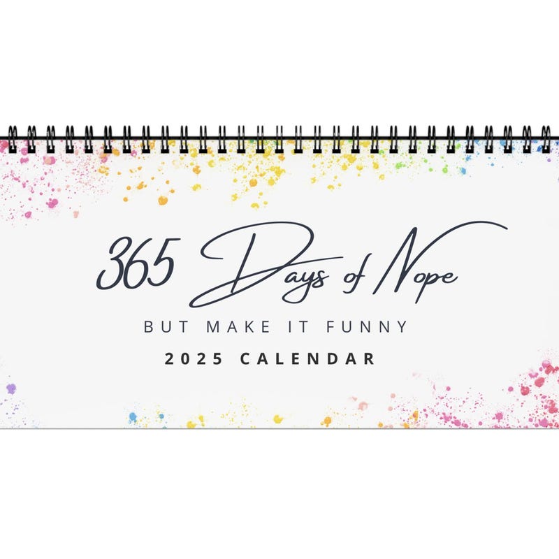 Dark Humor Desk Calendars Etsy