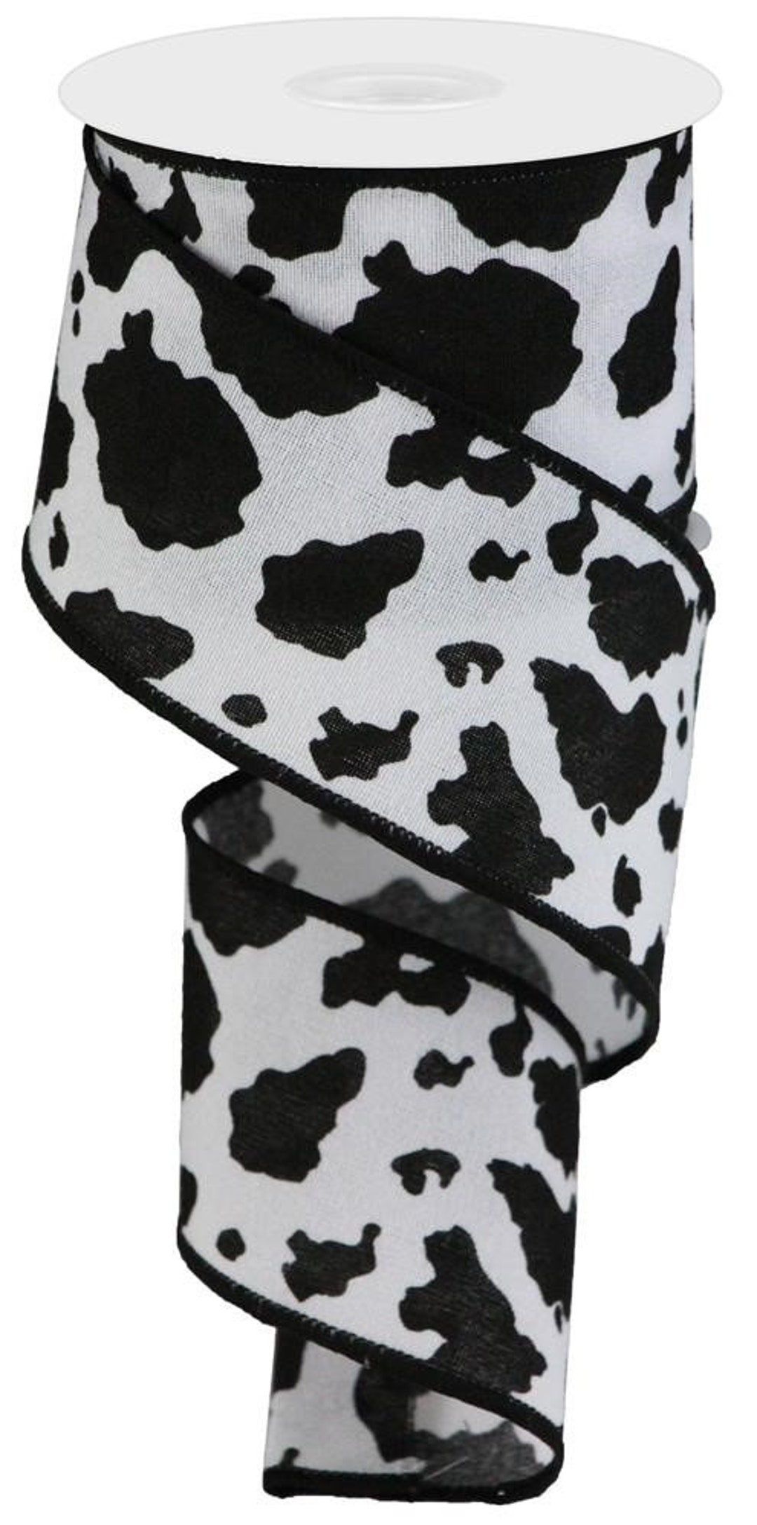 Cowhide Print - Black and White, 2.5