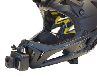 Upper GoPro Chin mount for Troy Lee Designs Stage MTB Helmets