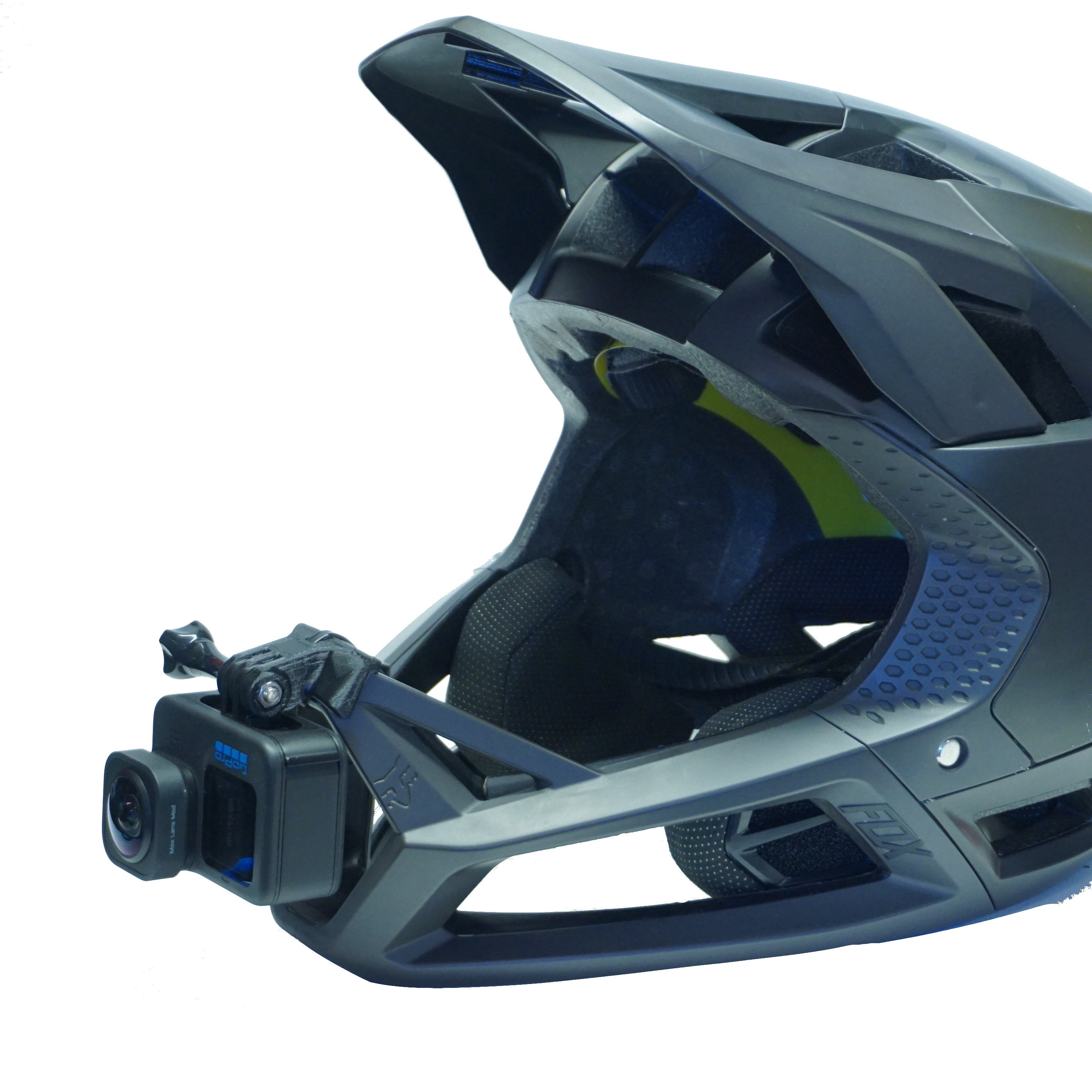 Fox Proframe MTB ヘルメット用 GoPro 上部チンマウント - Etsy 日本