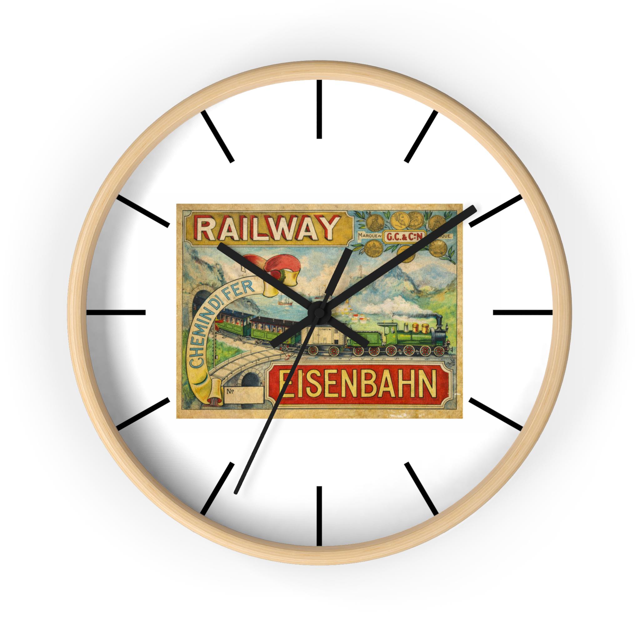 German Railway Clock - Etsy