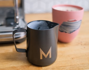 Personalised Milk Jug for Coffee Lovers