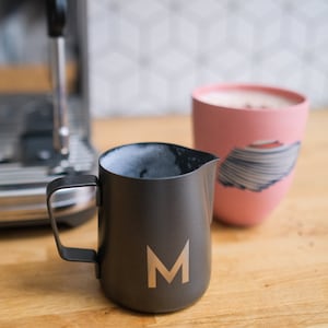 Personalised Milk Jug for Coffee Lovers