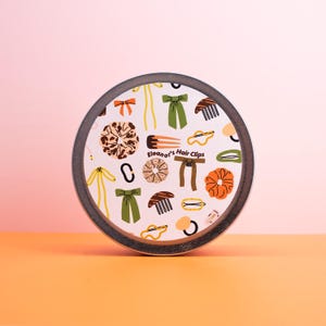 Caja de accesorios para el cabello personalizada: pinzas, lazos y más