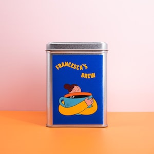 Personalised Brew or Treat Storage Tin – A Thoughtful Gift for Mum!