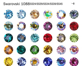 Swarovski 1088 - SS24/SS29/SS34/SS39/SS45 XIRIUS Chaton Pietra rotonda - B